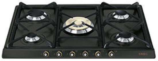 ENCIM. SMEG SR775AO 5F NEGRA GAS