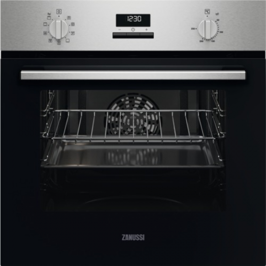 HORNO ZANUSSI ZOHNE2X2 INOX.ANTIH. MULTIF.7, RELOJ ELECTRONI