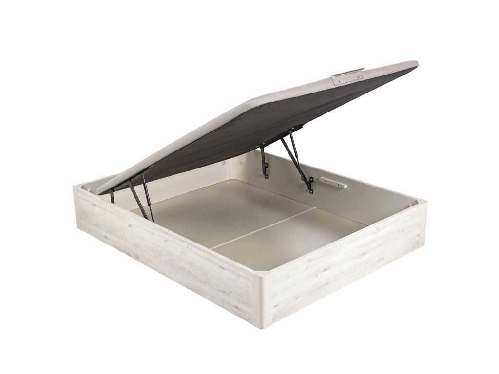 Canapé abatible de madera tapa única de color glaciar DESIGN