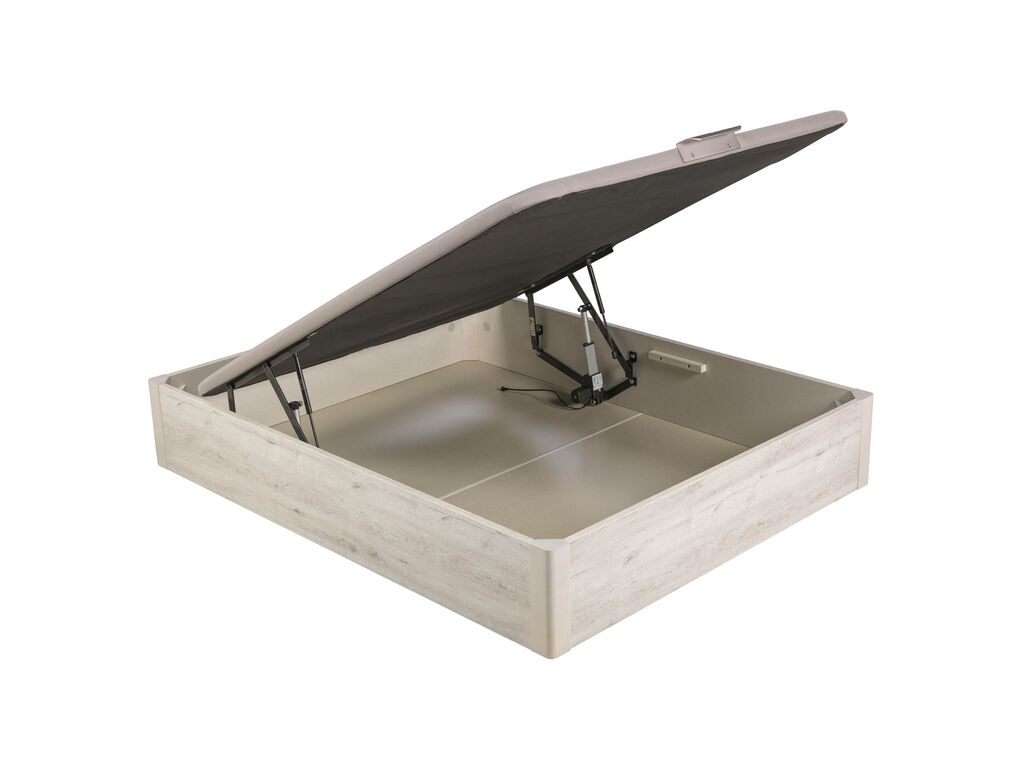 Canapé abatible de madera eléctrico de tapa única de color glaciar DESIGN