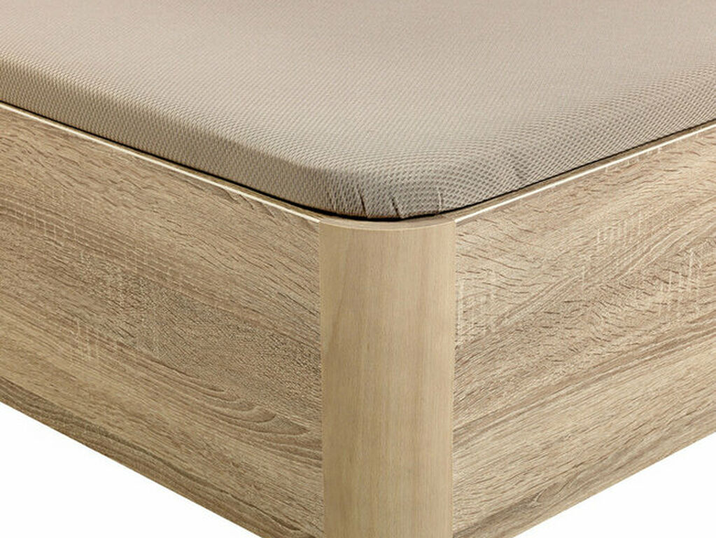 Canapé abatible de madera color natural - NATURBOX 2.0 NATURBOX 2.0