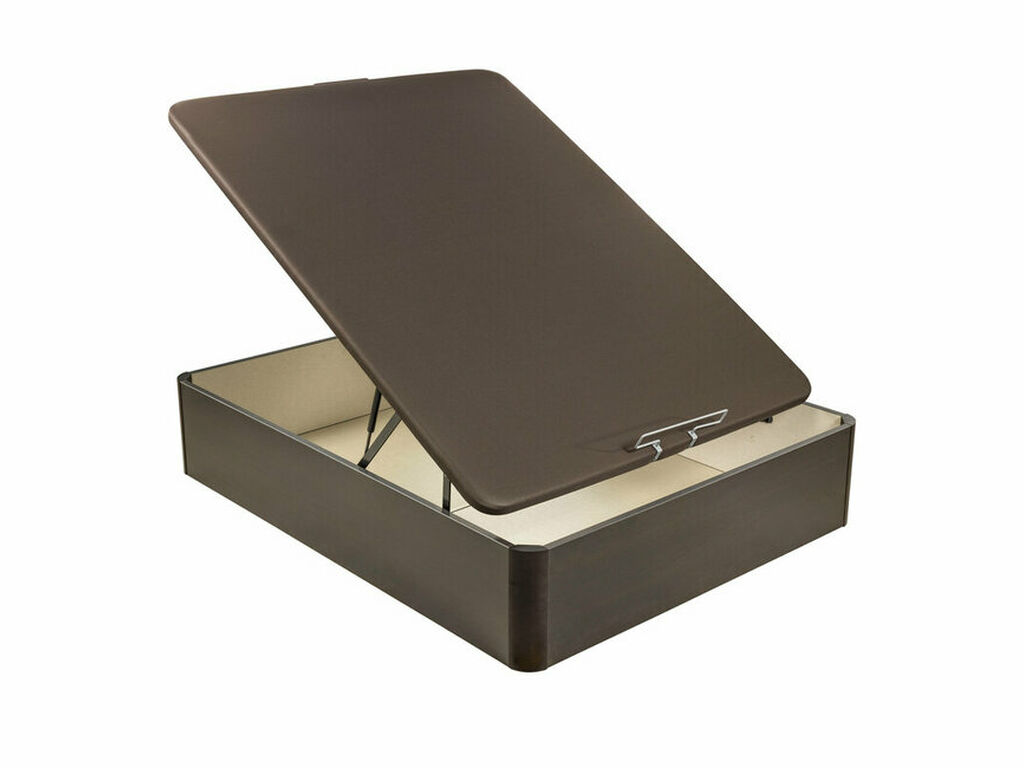 Canapé abatible de alta capacidad de madera de color wengué - NATURBOX 2.0 NATURBOX 2.0