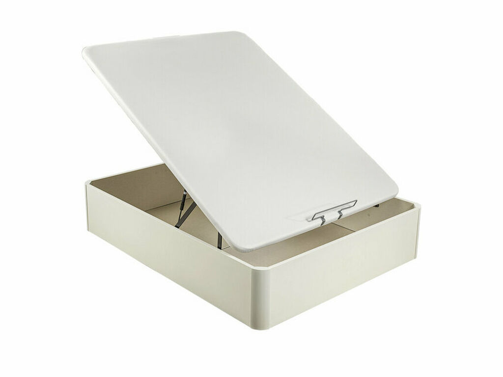 Canapé abatible de alta capacidad de madera de color blanco - NATURBOX 2.0 NATURBOX 2.0