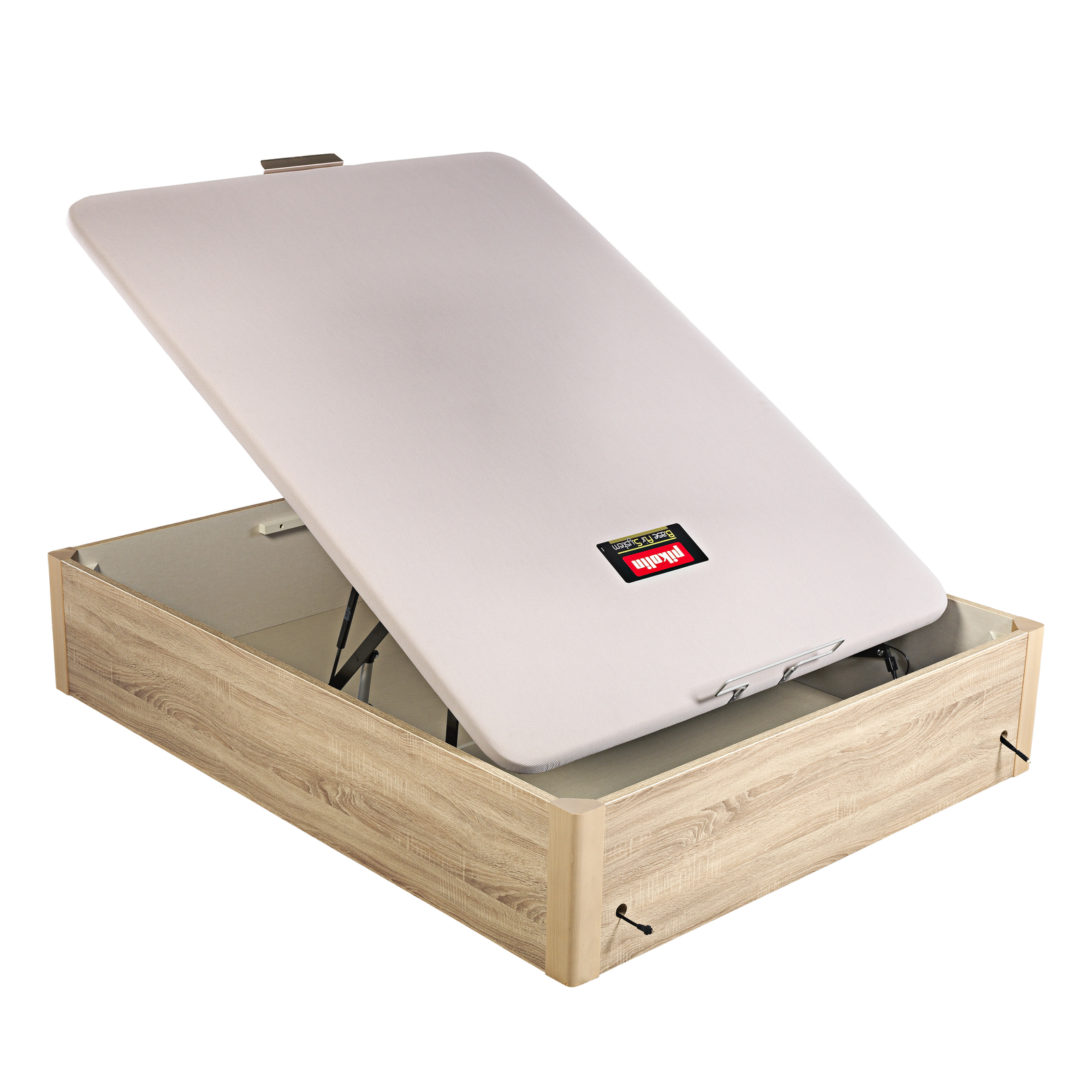 Canapé abatible de madera eléctrico de alta capacidad tapa única de color natural DESIGN