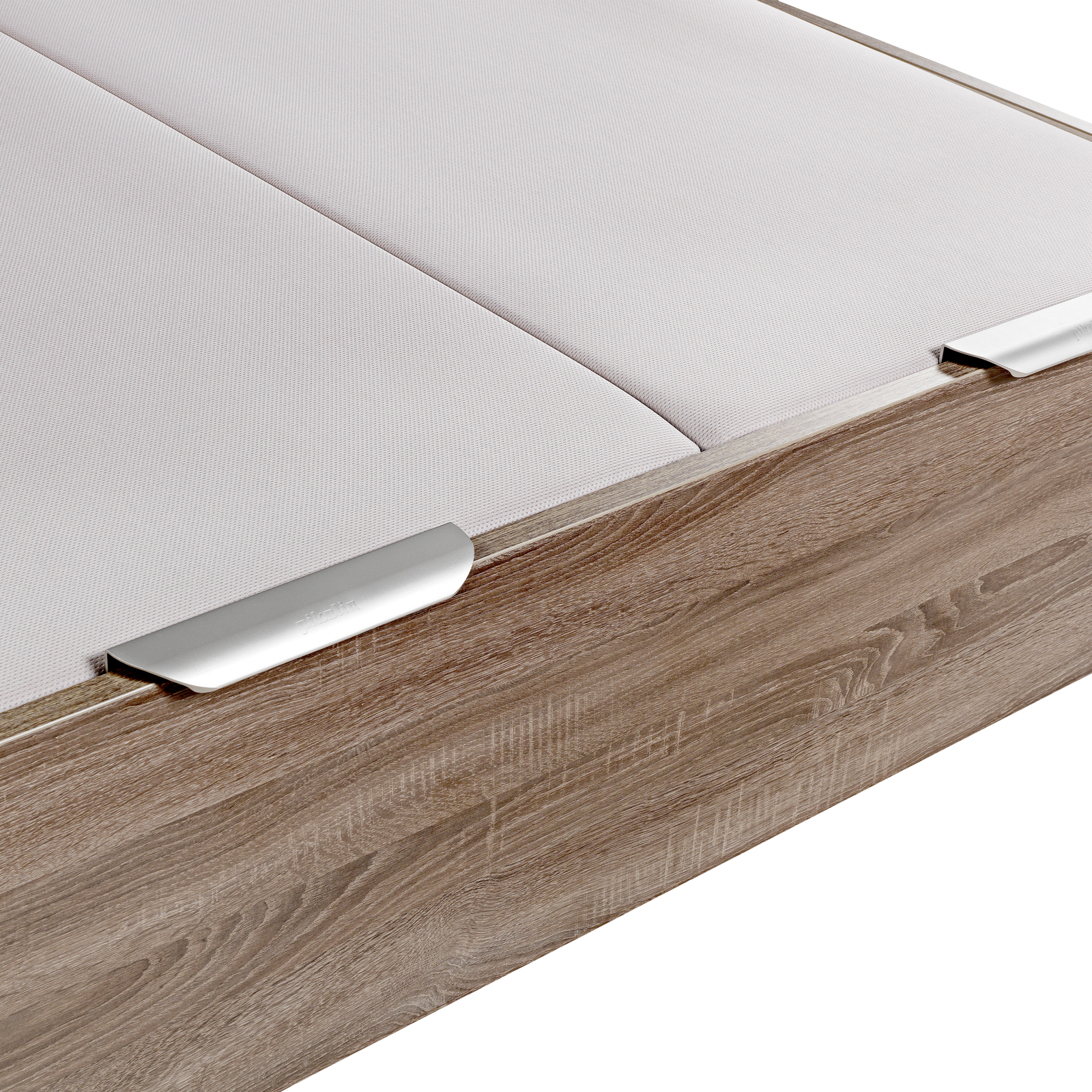 Canapé abatible de madera eléctrico  de alta capacidad tapa doble de color roble DESIGN