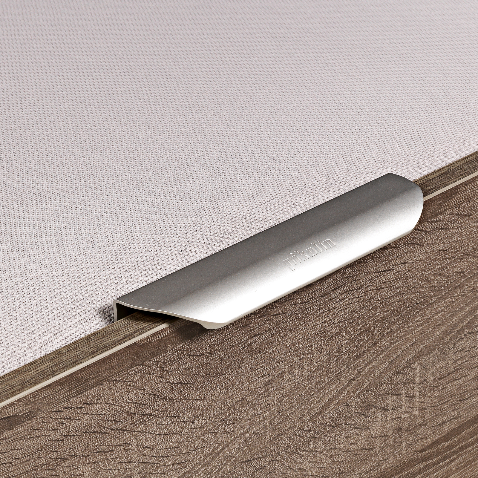 Canapé abatible de madera eléctrico  tapa única de color roble DESIGN