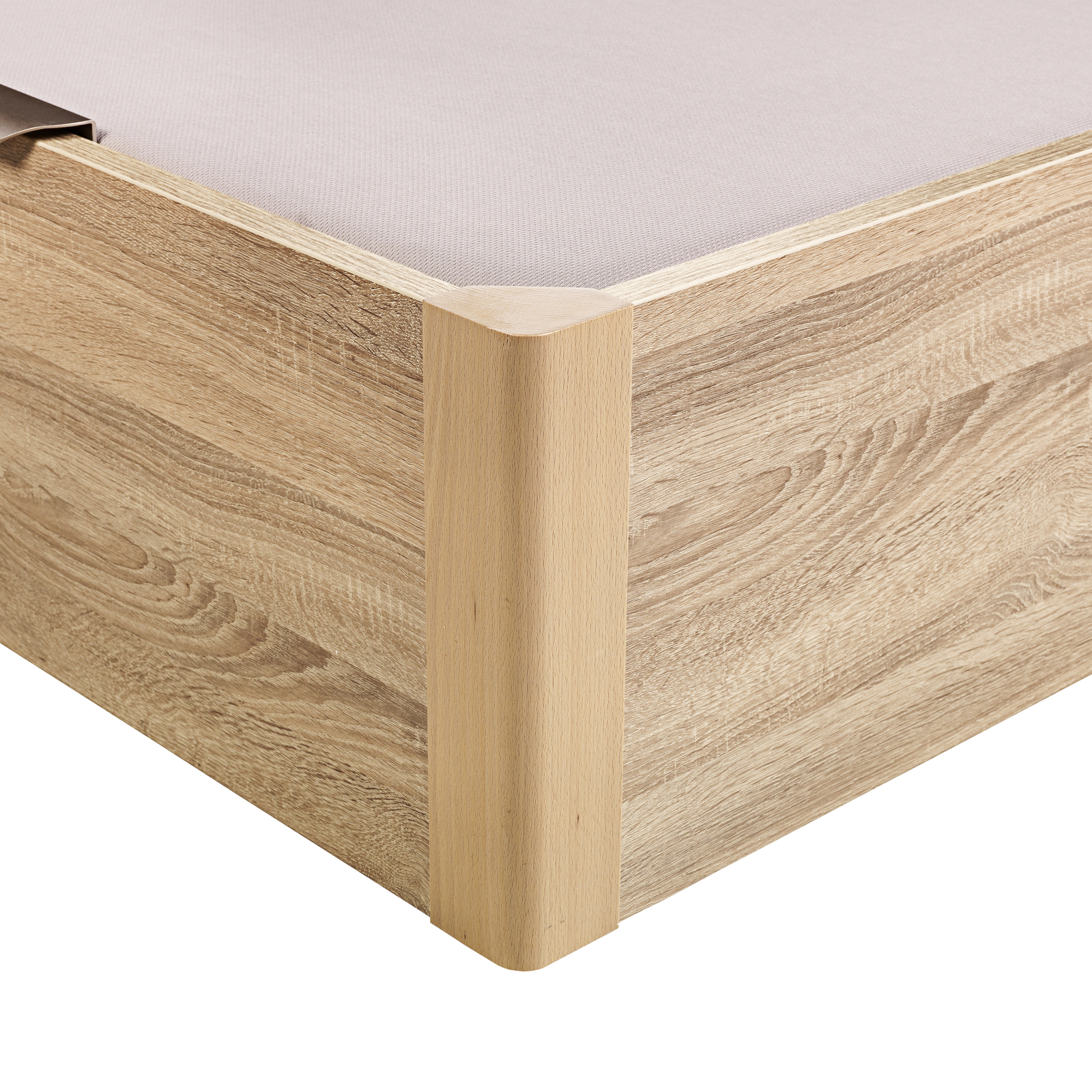 Canapé abatible de madera juvenil de color natural DESIGN JUV
