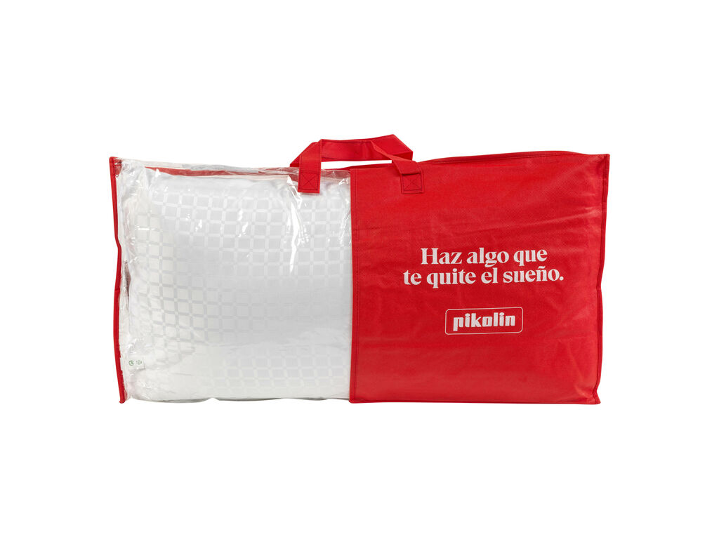 Almohada para cambiar de postura de fibra y firmeza media Cooper COOPER